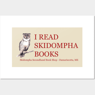 I Read Skidompha Secondhand Books Posters and Art